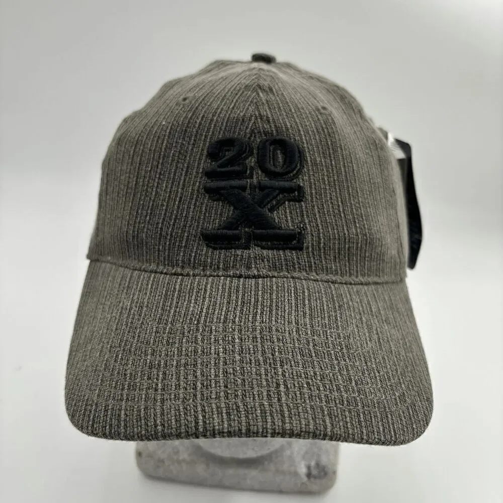 Wrangler Twenty X Hat Cap Strap Back Brown‎ Mens Adjustable Cotton New With Tags